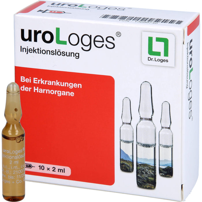UroLoges Injektionslösung bei Erkrankungen der Harnorgane, 10 pc Ampoules