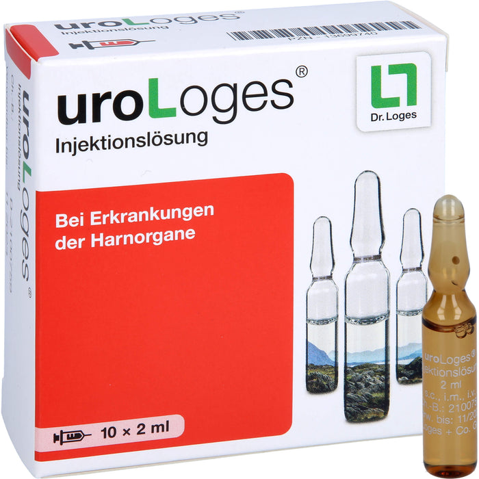 UroLoges Injektionslösung bei Erkrankungen der Harnorgane, 10 pc Ampoules