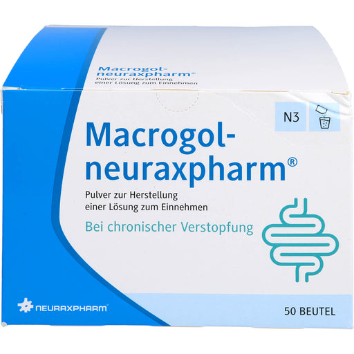 Macrogol-neuraxpharm Pulver bei chronischer Verstopfung, 50 St. Beutel