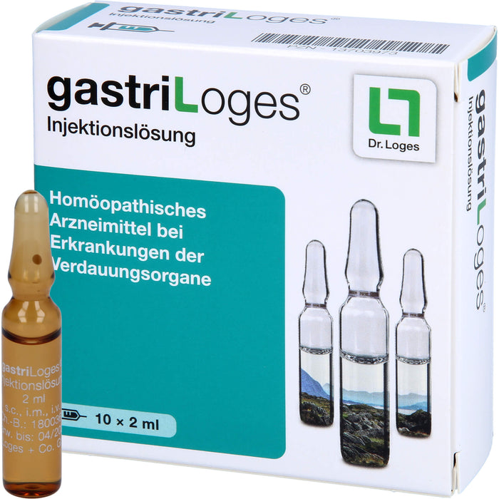 gastriLoges Injektionslösung bei Erkrankungen der Verdauungsorgane, 10 pc Ampoules