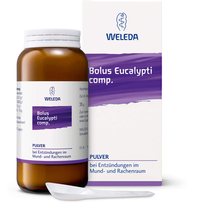 Bolus Eucalypti comp., WELEDA Pulver, 35 g Powder