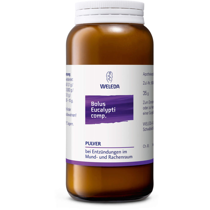 Bolus Eucalypti comp., WELEDA Pulver, 35 g Powder