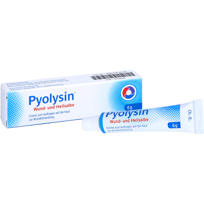 Pyolysin Wund- und Heilsalbe bei oberflächlichen Wunden, 6 g Onguent
