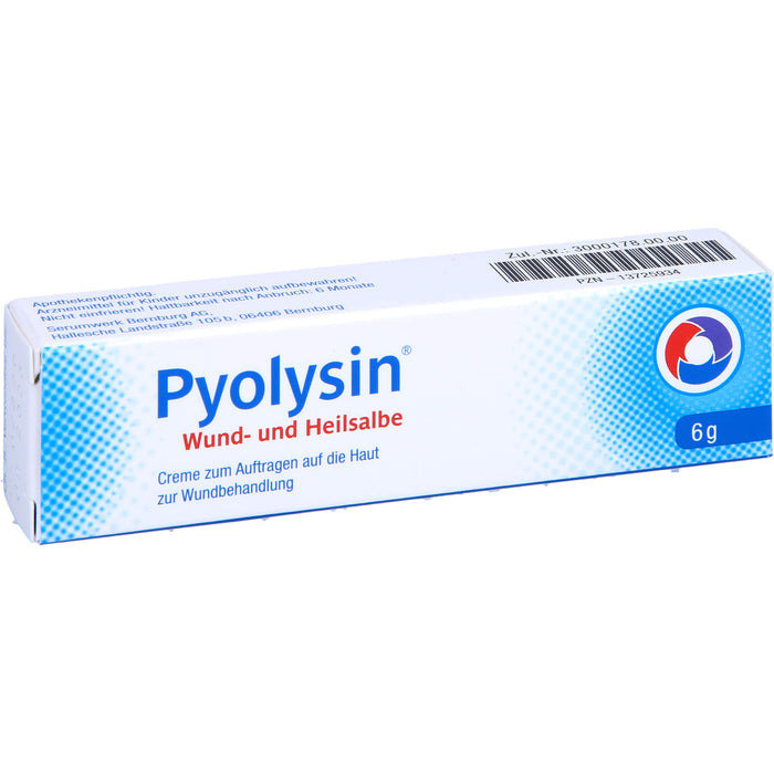 Pyolysin Wund- und Heilsalbe bei oberflächlichen Wunden, 6 g Onguent