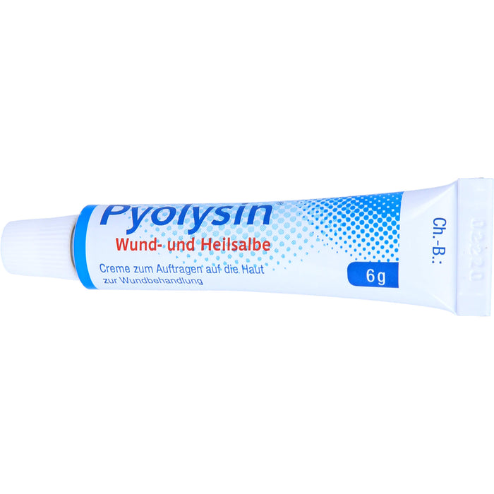 Pyolysin Wund- und Heilsalbe bei oberflächlichen Wunden, 6 g Onguent