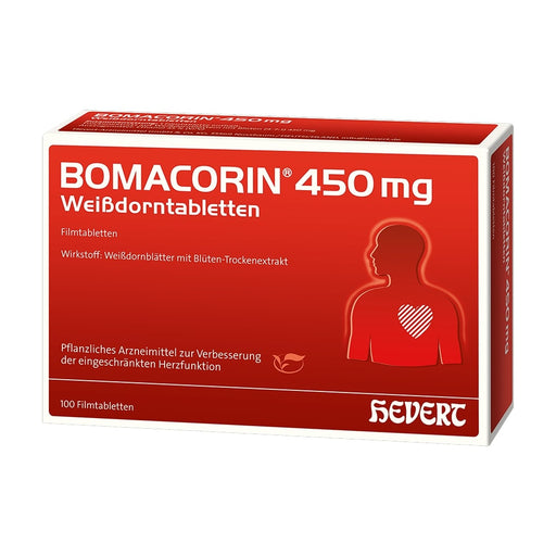 Bomacorin 450mg Weissdorn, 100 St FTA