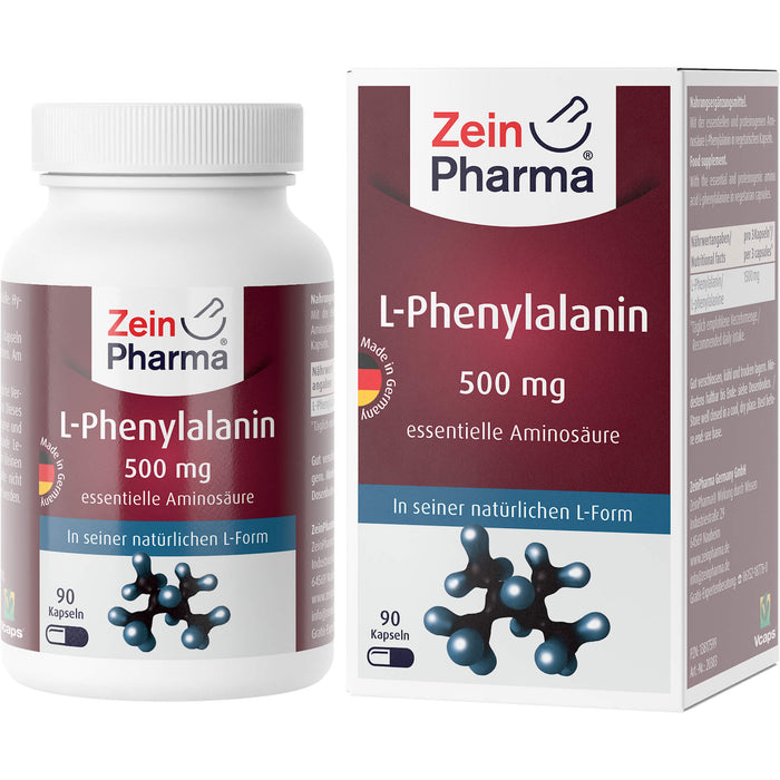 Zein Pharma L-Phenylalanin 500 mg Kapseln, 90 St. Kapseln