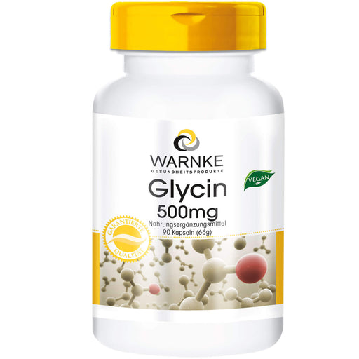 WARNKE Glycin 500 mg Kapseln, 90 St. Kapseln