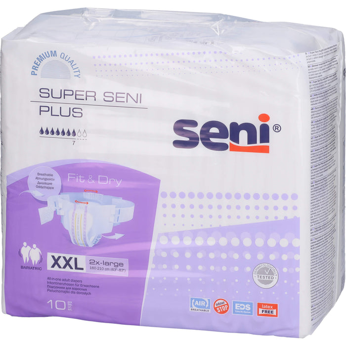 Seni Super Plus XXL Inkontinenzhose f. Erwachsene, 10 St