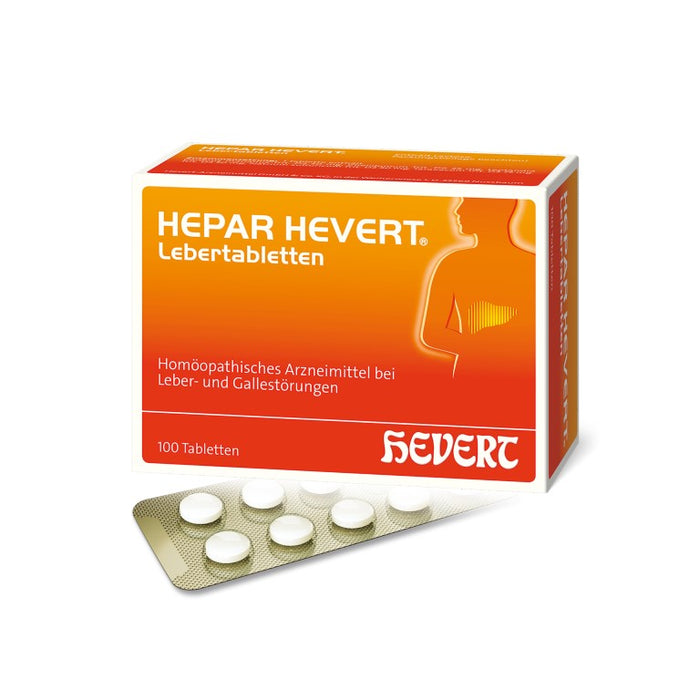 Hepar Hevert Leber, 100 St. Tabletten