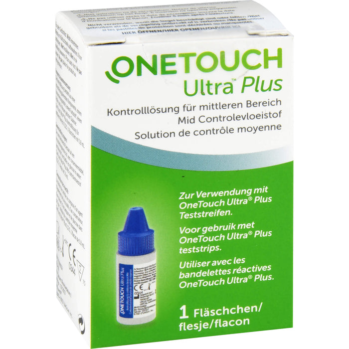 One Touch Ultra Plus Kontrolllösung für mittleren Bereich, 3.8 ml Solution