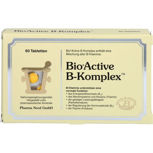 Pharma Nord BioActive B-Komplex Tabletten, 60 St. Tabletten