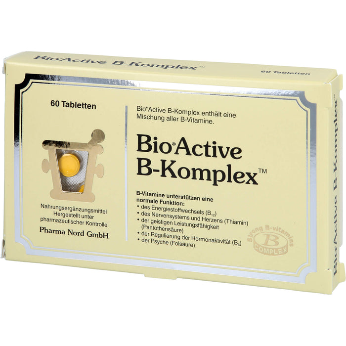 Pharma Nord BioActive B-Komplex Tabletten, 60 St. Tabletten