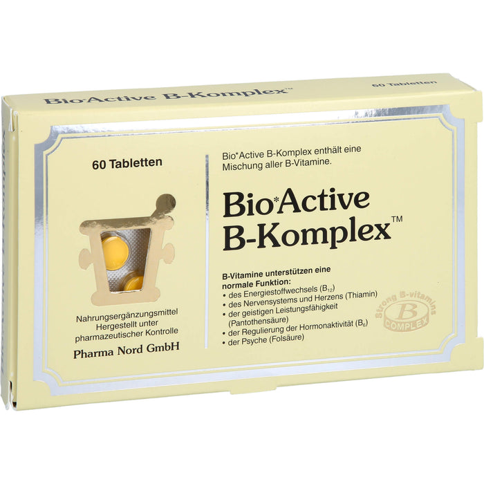 Pharma Nord BioActive B-Komplex Tabletten, 60 St. Tabletten