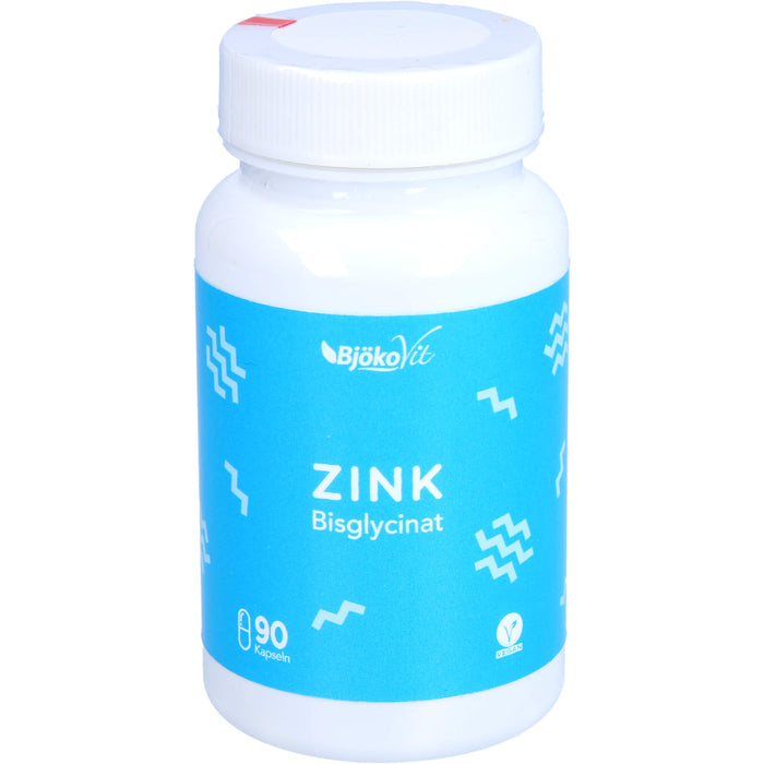 BjökoVit Zink Bisglycinat 25 mg Kapseln, 90 pc Capsules