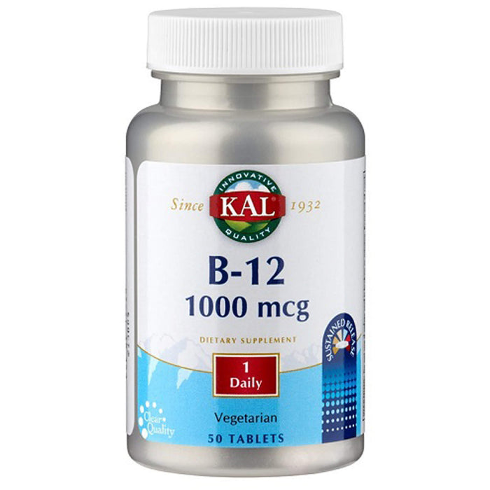 KAL Vitamin B12 1000 mcg Tabletten, 50 St. Tabletten