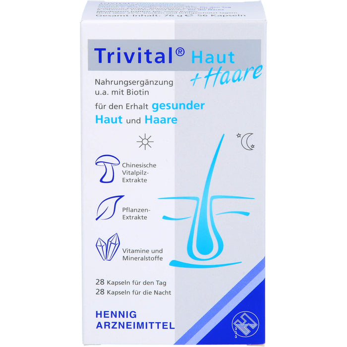 Trivital Haut & Haare Kapseln, 56 St. Kapseln
