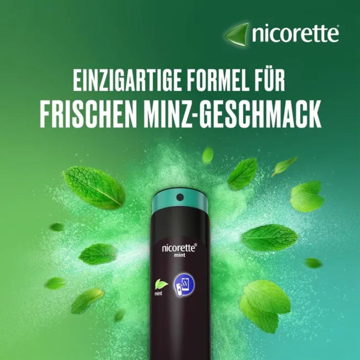 nicorette Mint Spray 1 mg/Sprühstoß, 2 pc Spray