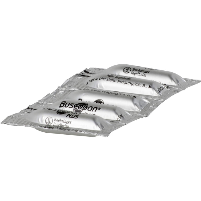 Buscopan plus 10 mg/800 mg, kohlpharma Zäpfchen, 5 St SUP