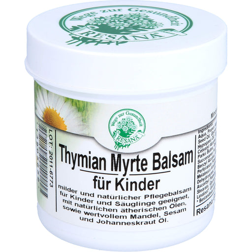 Resana Thymian Myrte Balsam für Kinder, 100 ml Balsam