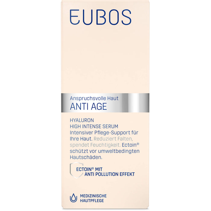 EUBOS Anti Age Hyaluron High Intense Serum für anspruchsvolle Haut, 30 ml Konzentrat