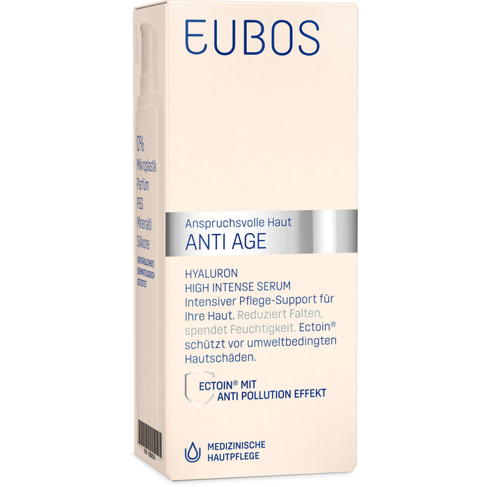 EUBOS Anti Age Hyaluron High Intense Serum für anspruchsvolle Haut, 30 ml Concentré