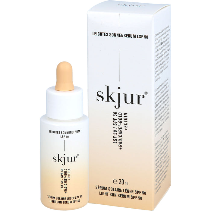Skjur leichtes Sonnenserum LSF 50, 30 ml Lösung