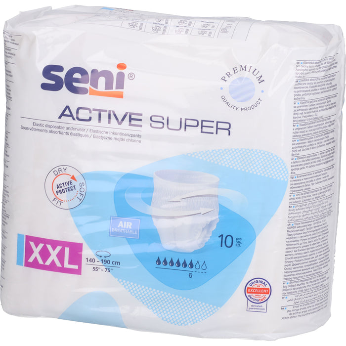 Seni Active Inkontinenzpants Super XXL, 10 pcs. Pants