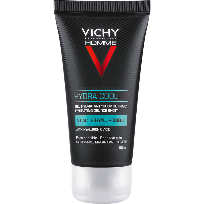 VICHY Homme Hydra Cool+ Hydrating Gel Feuchtigkeitspflege, 50 ml Gel