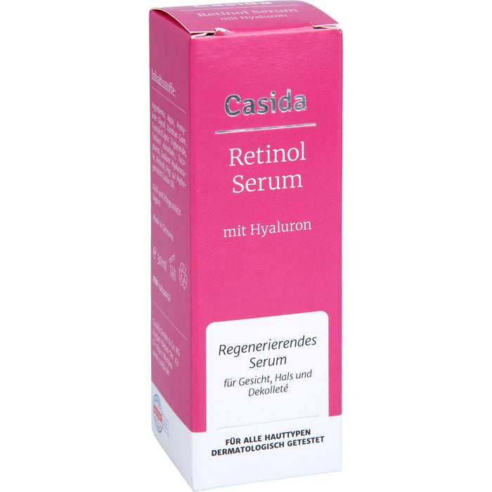 Casida Retinol Serum, 30 ml Lösung