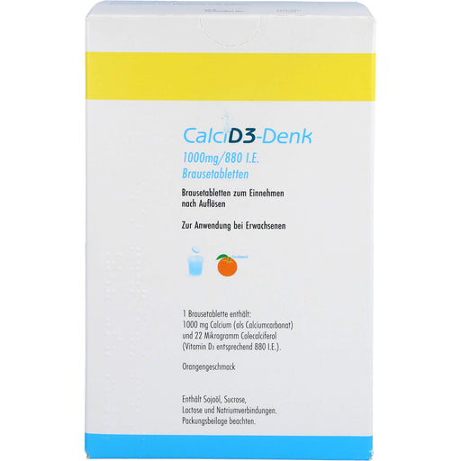 Calci D3-Denk 1000 mg / 880 I.E., Brausetabletten, 120 St BTA