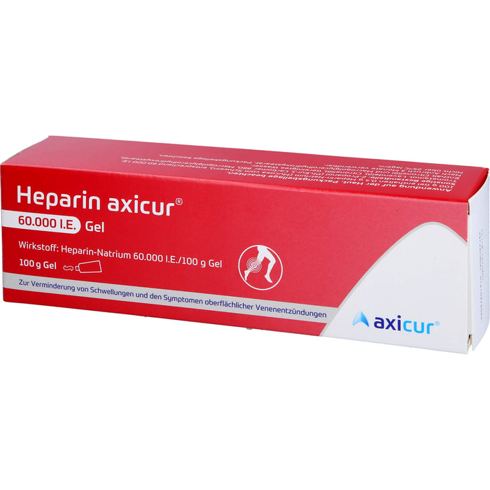 Heparin axicur  60.000 I.E. Gel, 100 g Gel