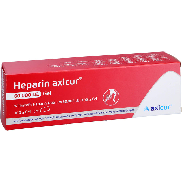 Heparin axicur  60.000 I.E. Gel, 100 g Gel