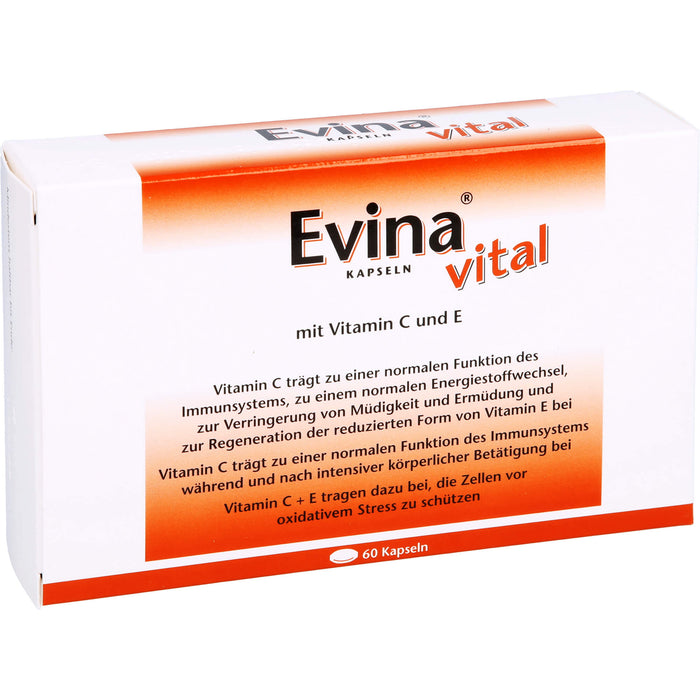 Evina vital Kapseln bei Vitamin C Mangelzuständen, 60 pc Capsules