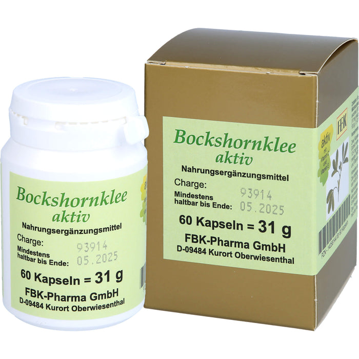 FBK Bockshornklee Aktiv Kapseln, 60 St. Kapseln