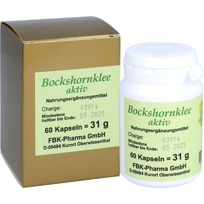 FBK Bockshornklee Aktiv Kapseln, 60 St. Kapseln