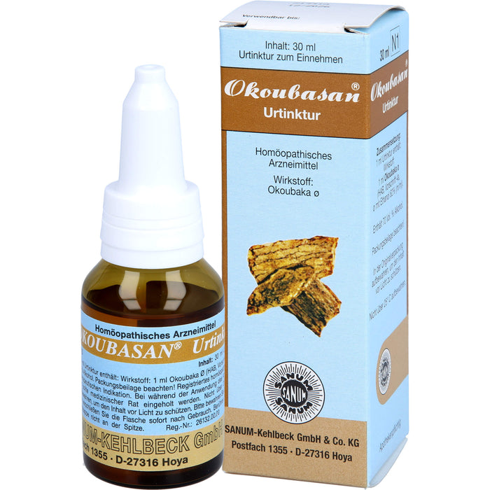 SANUM-KEHLBECK Okoubasan Urtinktur, 30 ml Solution