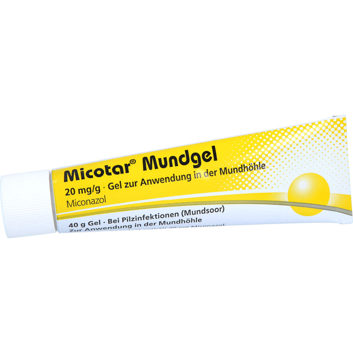 Micotar  Mundgel 20 mg/g Gel zur Anwendung in der Mundhöhle, 40 g Gel