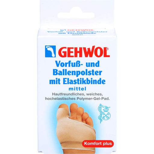 GEHWOL Vorfuß- und Ballenpolster mit Elastikbinde, 1 St. Einlagen