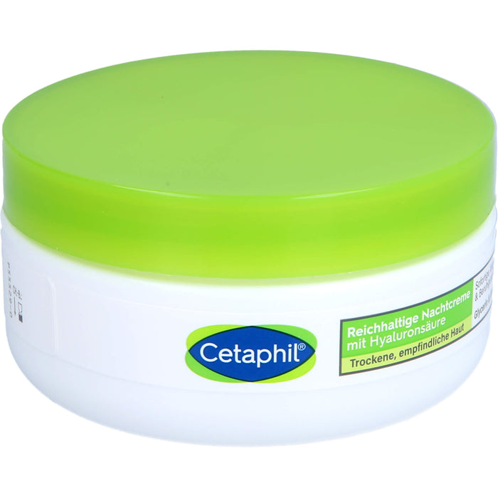 Cetaphil reichhaltige Nachtcreme mit Hyaluronsäure, 48 g Crème