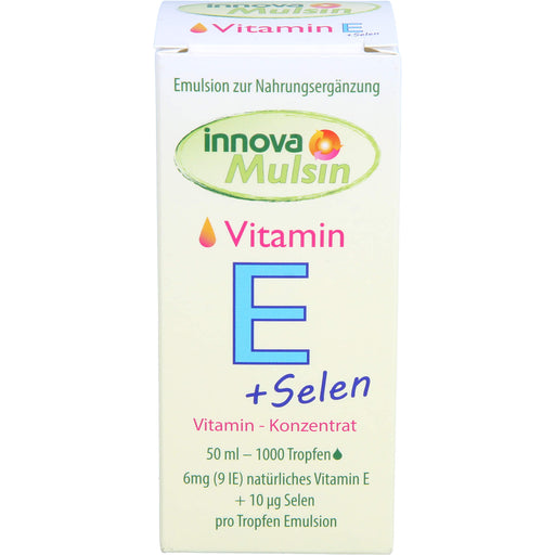 Innova Mulsin Vitamin E + Selen Emulsion, 50 ml Lösung