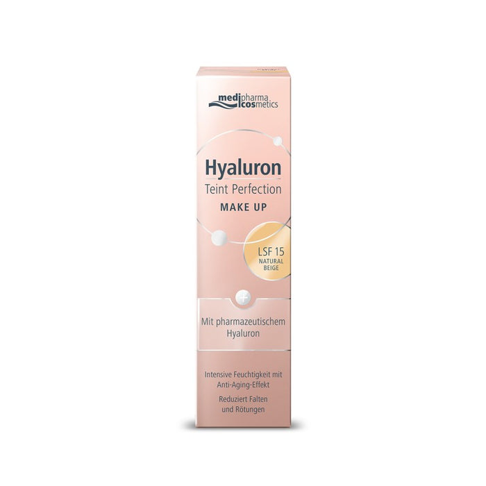 Medipharma Cosmetics Hyaluron Teint Perfection Make up natural beige, 30 ml Creme