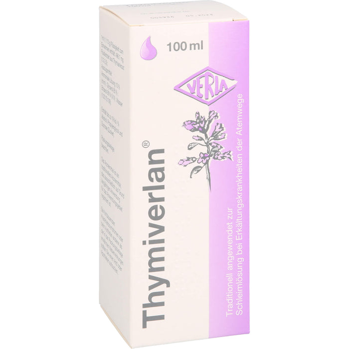 Thymiverlan , Flüssigkeit zum Einnehmen, 100 ml Solution