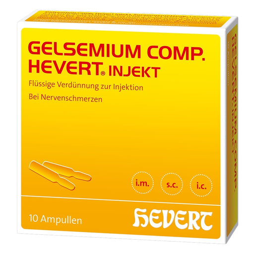 Gelsemium comp. Hevert injekt Lösung, 10 St. Ampullen