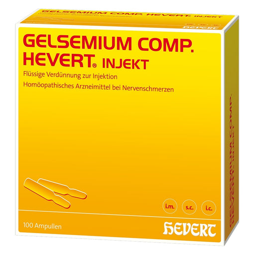 Gelsemium comp. Hevert injekt Lösung, 100 St. Ampullen