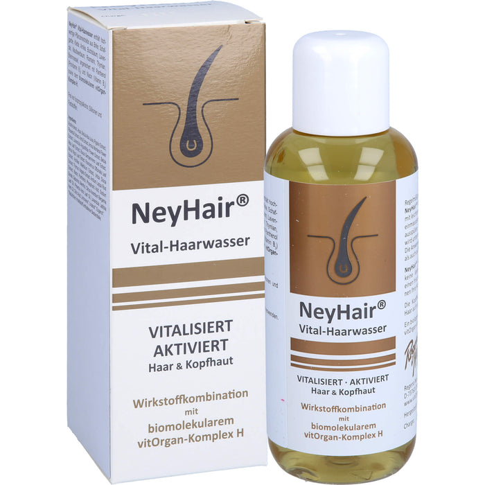 NeyHair Vital-Haarwasser aktiviert Haar und Kopfhaut, 200 ml Solution