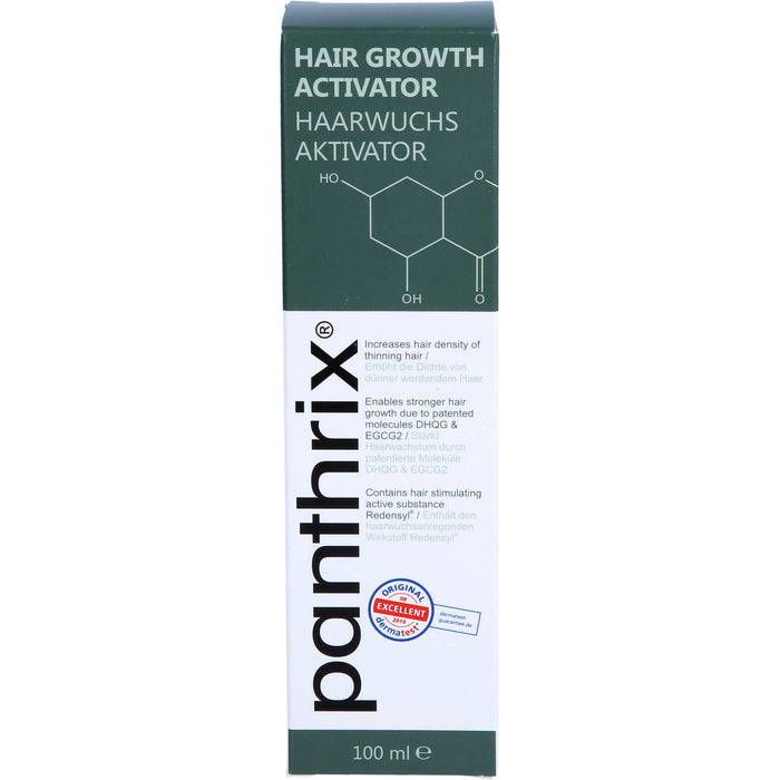 Panthrix Haarwuchs Aktivator Tonikum erhöht die Dichte von dünner werdendem Haar, 100 ml Lösung
