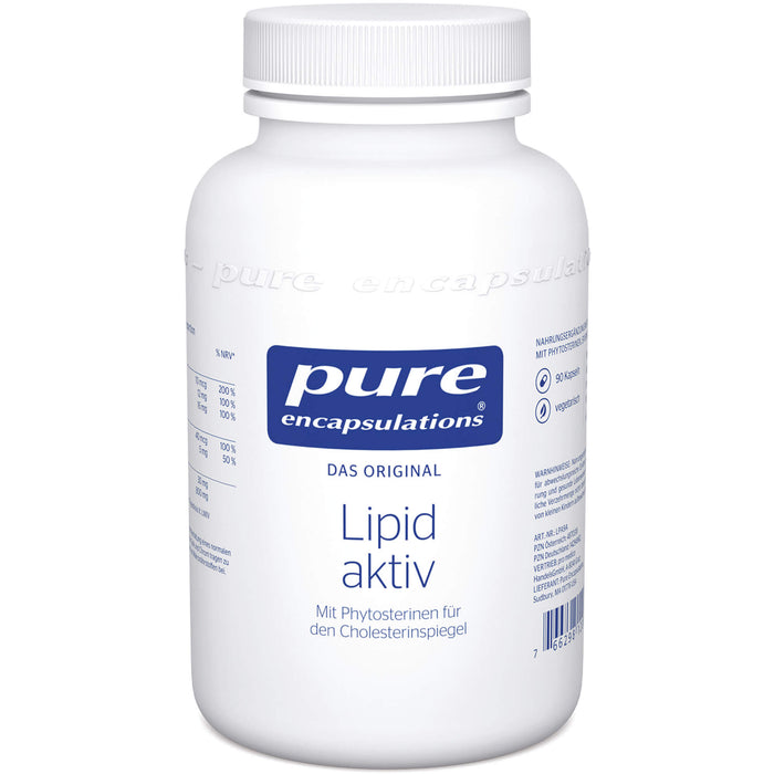 Pure Encapsulations Lipid aktiv Kapseln, 90 St. Kapseln