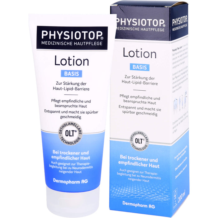 PHYSIOTOP Basis Lotion zur Stärkung der Haut-Lipid-Barriere, 200 ml Lotion