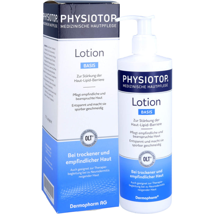 PHYSIOTOP Basis Lotion zur Stärkung der Haut-Lipid-Barriere, 400 ml Lotion